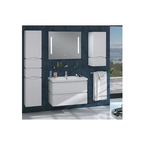 Sanwerk ALESSA AIR Пенал 35 см, белый (MV0000367)