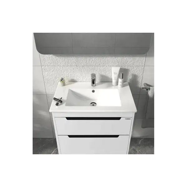 Sanwerk GRETA Тумба з умивальником 70 см, біла (MV0000884)