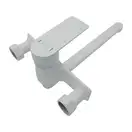 AIM DG01152 Змішувач кухонний, білий (DG01152) (DG01152 frosted white)