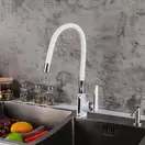 FRAP F4458 змішувач кухонний, білий (F4458)