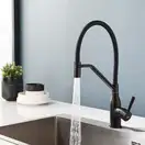 FRAP F4497-6 кухонний змішувач, чорний (F4497-6)