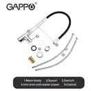 GAPPO G4398-15 змішувач кухонний, чорний (G4398-15)
