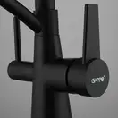 GAPPO G4398-16 змішувач кухонний, чорний (G4398-16)