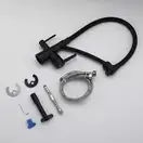 GAPPO G4398-16 змішувач кухонний, чорний (G4398-16)