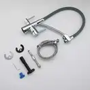 GAPPO G4398-17 змішувач кухонний, хром