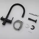 GAPPO G4398-36 змішувач кухонний, чорний (G4398-36)