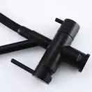 GAPPO G4398-86 кухонний змішувач, чорний