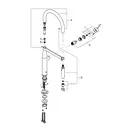 Grohe Essence кухонный смеситель, графит (30294AL0) (30294al0)