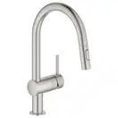 Grohe Vento смеситель, сталь (30438dc0)