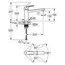 Grohe Eurosmart Смеситель для кухни, сталь (30463dc0)