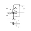 Grohe Essence змішувач кухонний, чорний (30505KF0) (30505kf0)