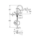 Grohe StartEdge смеситель кухонный, хром (30550000)