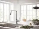 Grohe Eurosmart кухонный смеситель, сталь (30567DC0) (30567dc0)
