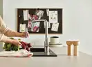 Grohe Eurosmart кухонный смеситель, сталь (30619DC0) (30619dc0)