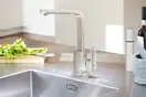 Grohe Eurocube кухонный смеситель, сталь (31255dc0)