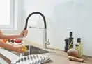 Grohe Feel кухонный смеситель, хром (31489000)
