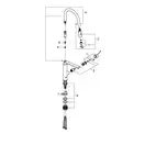 Grohe Feel кухонный смеситель, хром (31489000)