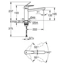 Grohe BauEdge смеситель кухонный, хром (31693000)