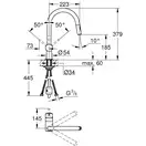 Grohe Minta кухонный смеситель, золото брашированное (32321GN2) (32321gn2)