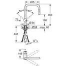 Grohe Minta кухонный смеситель, бронза (32322DL2) (32322dl2)