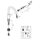 Grohe Start Flow смеситель кухонный, хром (CV030532)