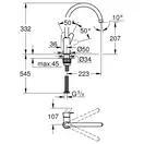 Grohe QuickFix StartEdge смеситель, хром (CV030597)
