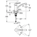 Grohe QuickFix Start смеситель, чёрный (CV034560)
