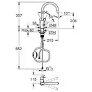 Grohe Start Flow смеситель кухни, хром (CV034815)