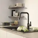 Grohe QuickFix Start смеситель кухонный, чёрный (CV036257)