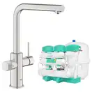 Grohe Blue Pure Minta смеситель, сталь (mo67530601dc)
