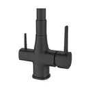 Invena GLAMOUR змішувач кухні, чорний (BZ-02-F04)
