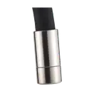 Invena Ksanti кухонний змішувач, inox/чорний (BZ-37-i43)