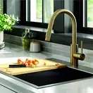 Kraus Oletto змішувач, сталь (KPF-2620SFACB)