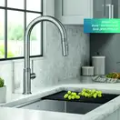 Kraus KPF-2654 кухонний, сталь (KPF-2654SFS)