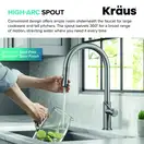 Kraus KPF-2654 кухонний, сталь (KPF-2654SFS)