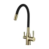 FRAP F4396-3 кухонний змішувач, золото (F4396-3)