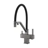 GAPPO G4395-69 змішувач кухонний, сірий (G4395-69)