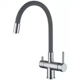GAPPO G4398-30 Змішувач кухонний, хром (G4398-30)