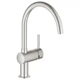 Grohe Vento смеситель кухонный, сталь (30427DC0) (30427dc0)