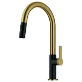 Kraus Oletto KPF-2820, змішувач, золото (KPF-2820BBMB)