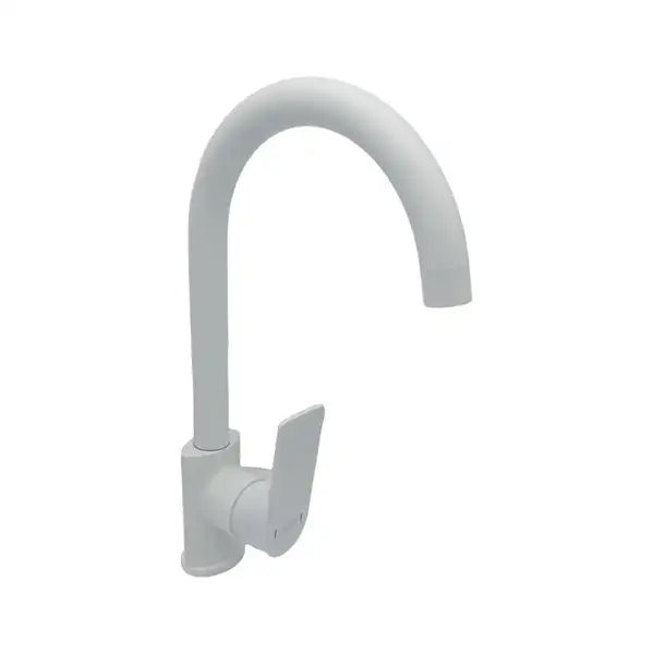 AIM Змішувач кухонний білий (DG01150) (DG01150 frosted white)