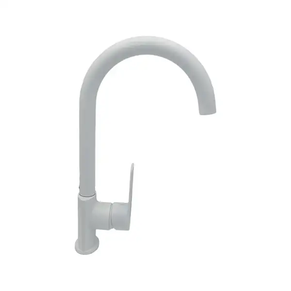 AIM Змішувач кухонний білий (DG01150) (DG01150 frosted white)