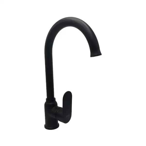AIM DG01250 Змішувач кухонний, чорний (DG01250) (DG01250 matte black)