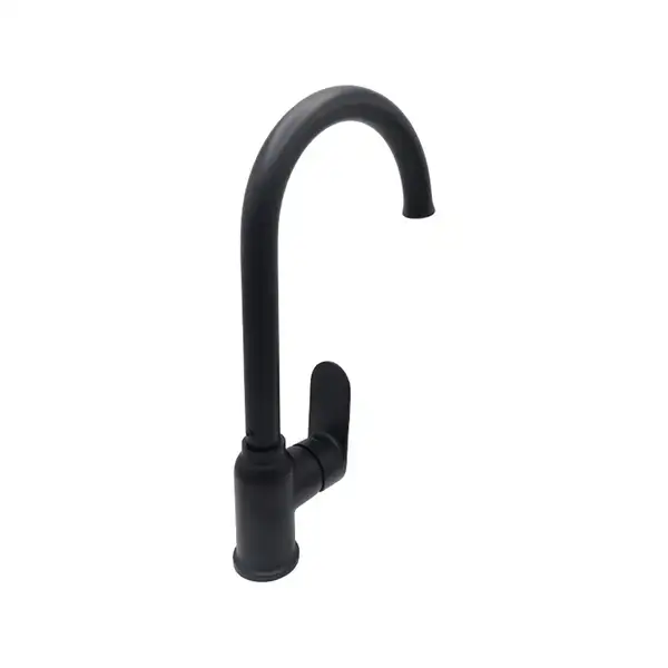 AIM DG01250 Змішувач кухонний, чорний (DG01250) (DG01250 matte black)