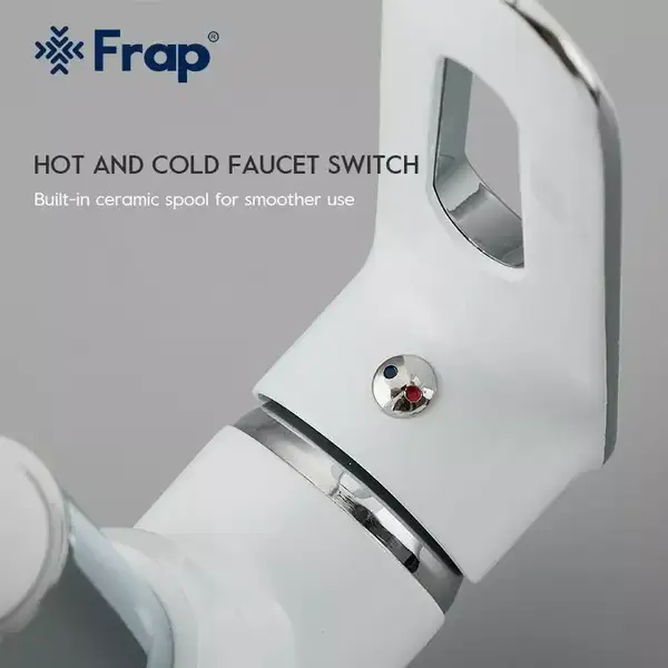 FRAP F4049 змішувач кухонний, білий (F4049)