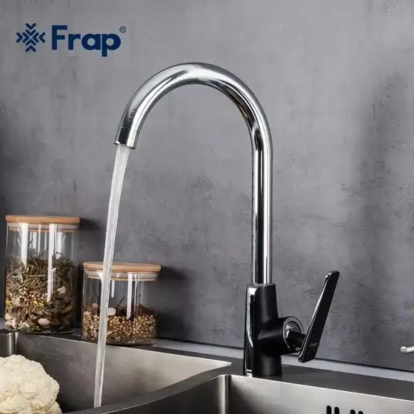 FRAP F4057 змішувач кухонний, чорний (F4057)
