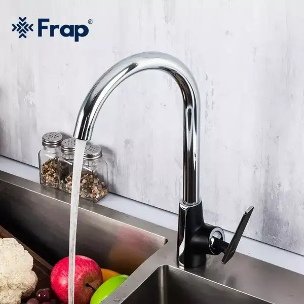 FRAP F4057 змішувач кухонний, чорний (F4057)