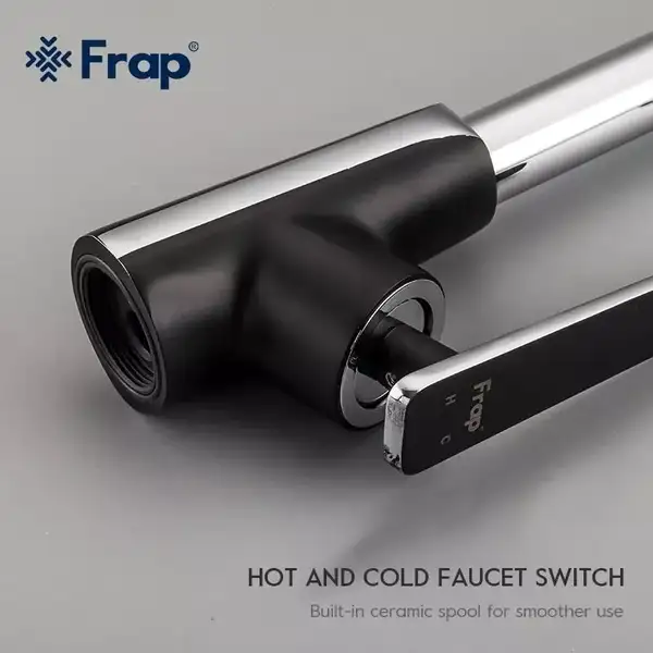 FRAP F4057 змішувач кухонний, чорний (F4057)