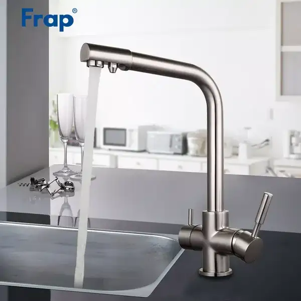 FRAP F4352-5 кухонний змішувач, сатин (F4352-5)