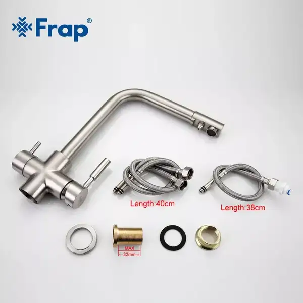 FRAP F4352-5 кухонний змішувач, сатин (F4352-5)
